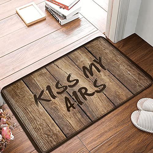 Welcome Home Matten für Haustür, Kiss My Airs, Teppich, Outdoor-Fußmatte, Herren-Dekoration (Größe: 40 x 60 cm)