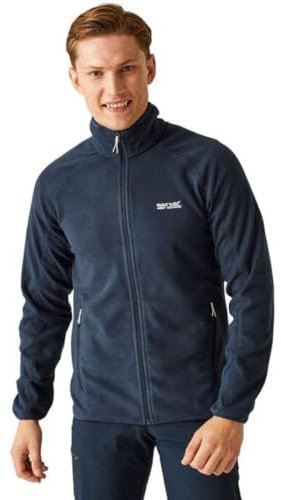 Regatta Men's Hadfield Full Zip Fleece Jacket Giacca in Pile, Marina Militare, L Uomo