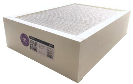 BRIZZ - Filtre Compatible Caisson iso-Box Paul DN160 - Contenu : 1 Filtre G4 (94 mm d'épaisseur)