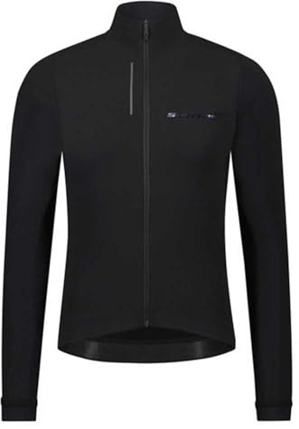 SHIMANO Unisex S-phyre Windjacke Jacke, Schwarz, L