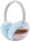 Pesaat Ohrenwärmer kinder mädchen Flauschige Ohrenschützer Jungen Warmer Earmuffs Winter (Himmelblau)