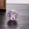 GURSAC Natürlicher Kristall 4/5CM EIS Knacken Kristall Ball Glas Magische Kugel Feng Shui Ornament Rock Brunnen Bonsai Ball Wohnzimmer Hause Dekorationen (Color : Pink, Size : 40MM)