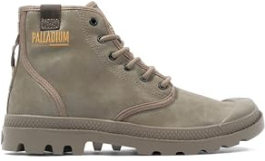 Palladium Blandad Pampa Ankel Boot, Färg: grön, 41 EU