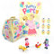 Hasbro Peppa Pig Überraschungsbox mit Figuren, Aufklebern und Poster, ab 4 Jahren