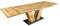 Riess Ambiente Ausziehbarer Esstisch Montreal - 180-280cm - Natur Plankeneiche - Holz-Design mit V-Gestell