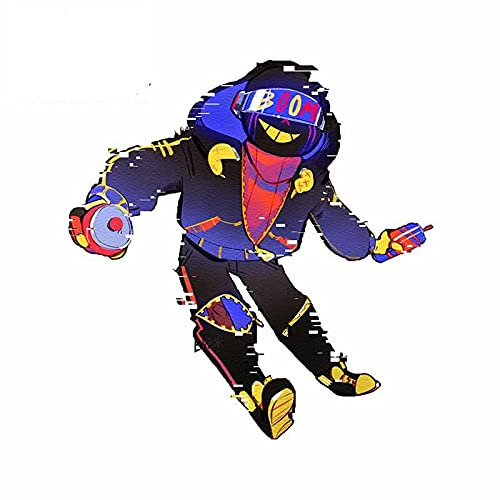 13 cm x 12,4 cm für frische Tumblr Creative Car Sticker 3D Custom Printing Graffiti Sticker