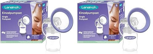 Lansinoh Pumpset - Einzelpumpset für Elektrische Milchpumpen von Lansinoh (Packung mit 2)