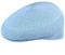 Kangol Tropic Ventair Flatcap 504 Schiebermütze Schirmmütze Herrencap Sommercap Damencap Pepe (XXL (62-63 cm) - hellblau)