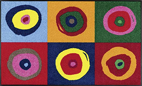 wash+dry Fußmatte, Sergej 75x120 cm, innen und außen, waschbar