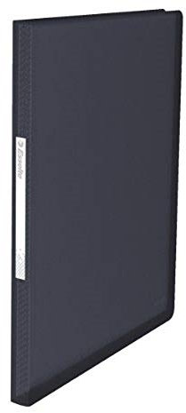 Esselte Vivida Reliure protège-documents souple en polypropylène avec 60 pochettes A4 120 feuilles Noir