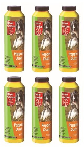 6 x Pepper Dust Stop Cat/Dog F