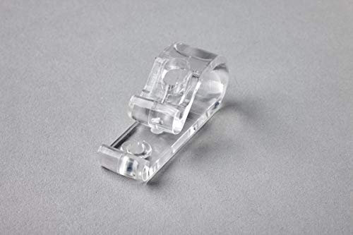 Gegizun Pack of 4 x (Clear) Child Safety P-Clips for Vertical and Roller Blinds