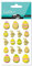 Maildor CY018O Packung mit Stickers Cooky 3D (1 Bogen, 7,5 x 12 cm, ideal zum Dekorieren, Sammeln oder Verschenken, Ostern) 1 Pack