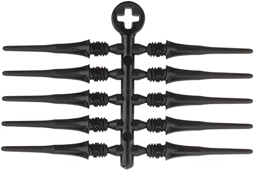 Cosmo Darts - Fit Point Plus - 50er Pack Schwarz