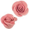 24 Rosen aus Marzipan, gross, rosa | 44mm | Tortendekoration | Essbar