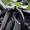 Car Lock, car Steering Wheel Lock, Collapsible car Steering Wheel Anti-Theft airbag Lock, car Anti-Theft Locking Device Steering Wheel Lock and Heavy Duty Safety Hammer - Security Anti-Theft Device