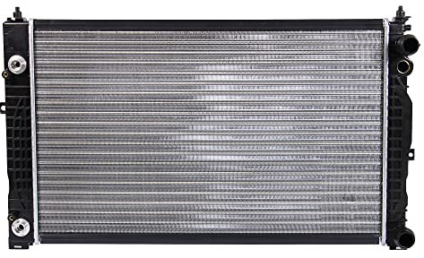 BESTPRICE 1x Radiatore acqua motore compatibile con AUDI A4 B5 (8D2) (8D5), A6 C5 (4B2) (4B5), SKODA SUPERB 1 (3U4), VW PASSAT B3/B4 Variant (3A5 35I), PASSAT B5 (3B2)(3B5), PASSAT B5.5 (3B3)(3B6)