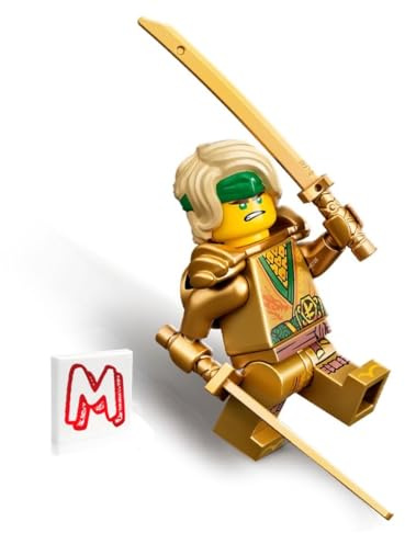 LEGO NINJAGO Legacy Minifigure - Lloyd (Golden Ninja) with Dual Swords