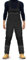 TMG® | Lange Arbeitslatzhose Herren, Schwarze Latzhose mit Kniepolstertaschen aus Cordura, viel Stauraum, robust | 42