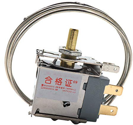 ZXHAO WPF24-L - Termostato di controllo della temperatura per frigorifero, 2 pin, con dado