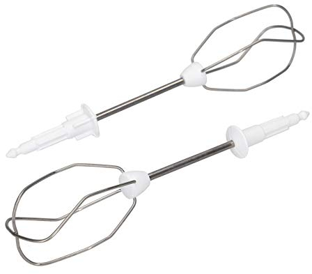 Rührbesen Schneebesen Quirl Mixer Set rechts links kompatibel mit Bosch Siemens Handmixer Rührgerät 00659061 659061