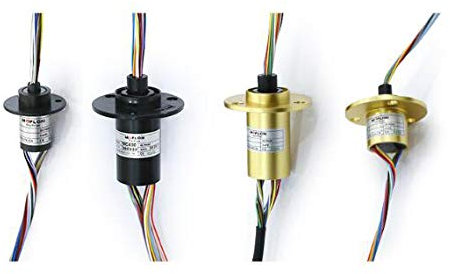 Taidacent Kleiner Schiebering Leitfähiger Ring Miniatur Rotierender Leitfähiger Slip Ring 2 4 6 8 10 12 24 Straßenkappe Slip Ring (24 Drähte 2A OD 22mm Kunststoff)