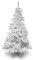 Sapin de Noël Artificiel 90-300cm | Réaliste & réutilisable | Livraison Gratuite - 180 cm - Blanc