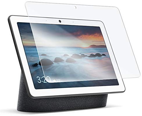 KARYLAX Protection d'écran Film en Verre Nano Flexible Dureté 9H, Ultra fin 0,2mm et 100% transparent pour Assistant Vocal Google Nest Hub Max