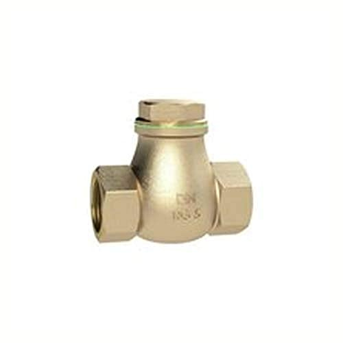 RIEGLER 158073-RK12RG Rückschlagklappe, DN 15, Rotguss, G 1/2, PN max. 16 bar, 1Stk