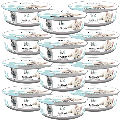 Littycat Nachfüllkassetten für Littycat Katzenstreuentsorgungseimer - 12er Pack (12er Pack)