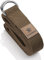 BODYMATE Yogagurt mit Verschluss aus Metall, Yoga-Band für Anfänger und Fortgeschrittene, Yoga-Schlaufe aus 100% Baumwolle, Yoga-Strap 250cm lang und 3,8 cm breit, Chocolate