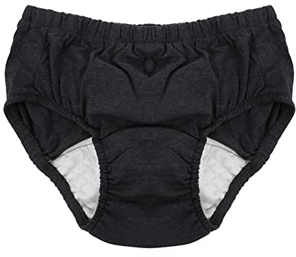 EXCEART Waschbarer Inkontinenz Slip Hosen Höschen Inkontinenzslip für Damen mit Integrierter Saugeinlage Baumwolle ältere Menschen Erwachsene Windelhosen Herren Windeln Männer Frauen behinderte Pflege