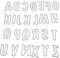 WANGCL Metall Capital 26 Alphabet Stanzformen Rechtschreibbuchstaben Zahlen Stanzformen für Kartenherstellung Schablone Prägewerkzeug Scrapbooking DIY geätzte Bastelschablonen