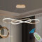 Lanekd Modern Dining Room Lights Pendant Light LED Dimmable Kitchen Island Hanging Lamp Height Adjustable Ceiling Lights for Living Room Bar Dinner Table Chandelier (Rose Gold)