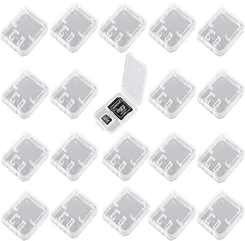 SD Karten Case,Karten Aufbewahrung Schutzbox Speicherkarten Hülle,20PCS SD Karten Hülle Speicherkarten Schutzbox SD Karten Etui SD Card Holder Memory Card Case,Für Speicherkarten Aufbewahrung