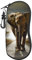 OPSREY 3D Elefant gedruckt Brillenetui mit Clip Tragbare Outdoor Brillenetui, 3D-Elefant, One size