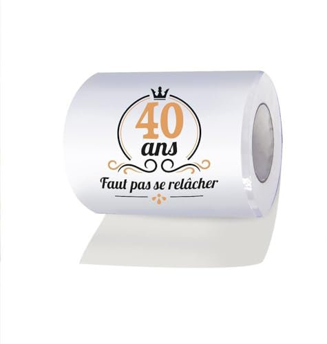 Rouleau de Papier WC 40 Ans