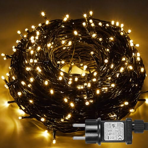 BTTO Outdoor 5M Vorhang Eiszapfen Lichterkette Welle führte Lichterketten.