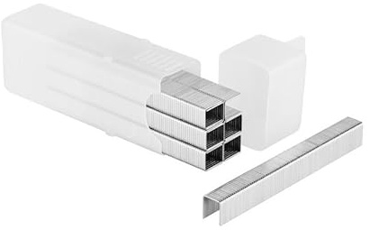 Heftklammern, Typ G, 12 mm, 1000 Stück, ideal für den Einsatz auf Werkzeugen, aus robustem Stahl für maximale Haltbarkeit*