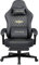 GTPLAYER Gaming Stuhl Stoff Gaming Chair Ergonomisch Bürostuh PC Stuhl, 150kg Belastbarkeit, Verstellbarer und Drehbarer Schreibtischstuh mit Federsitzkissen und Fußstütze, Grau