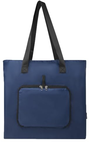 Floso RPET Foldable 16L Tote Bag (One Size) (Navy)