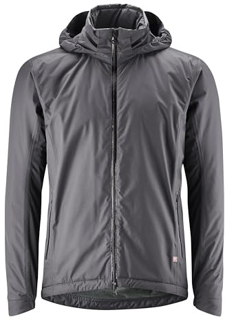 Gonso Save Jacket Therm M, Herren Fahrradjacke, Wasserdichte Regenjacke | Wasserdicht bis 10.000 mm, Winddicht, G-Tex, Warme Primaloft Silver Insulation, Perfekt für den Winter