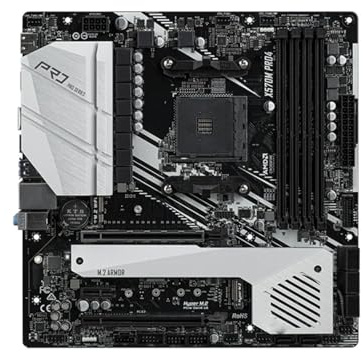 Fit For ASRock X570M Pro4 Motherboard X570 Supports 5800X 5700x3D 5600G 3600X CPU 4xDDR4 4200+ PCIe 4.0 M.2 NVME mATX AM4 Mainboard computer motherboards