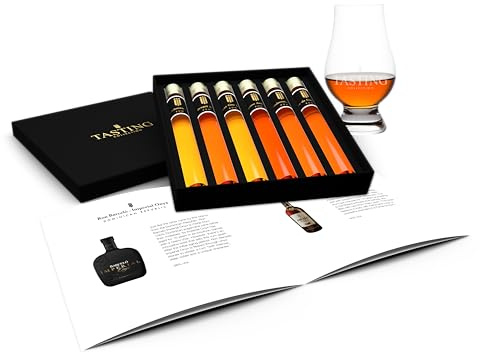 Rum Tasting Probierset 6 Fläschchen Verkostung im Geschenkset, Satz 2