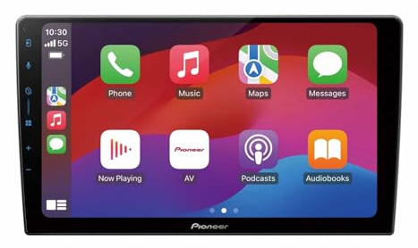 Pioneer SPH-PF97BT-DE – 9 Zoll Multimedia Autoradio mit Apple CarPlay & Android Auto (kabellos), DAB+, Bluetooth Dual Phone, GPS, 4×50 W, Kamera- & CAN-Bus-Anschluss