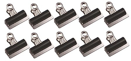 Q-Connect KF01290 Briefklemmer schwarz