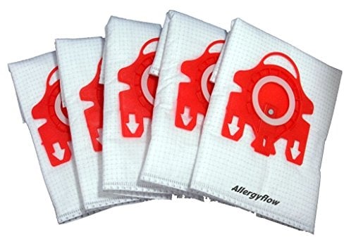 Ufixt® Dust Bags for Miele FJM Series Vacuum Cleaners Pack of 5 (Fits All with red Fitting)