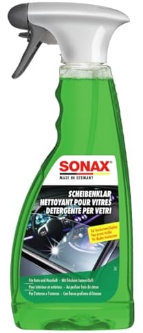 SONAX Nettoyant pour vitres (500 ml) élimine saleté parfaitement et sans laisser de traces sur toutes les vitres intérieures et extérieures | Réf: 03382410