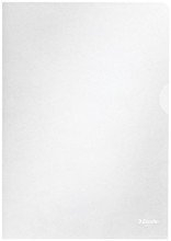 Esselte Sichthülle Standard Plus, A5, PP, genarbt, 100 Stück, farblos
