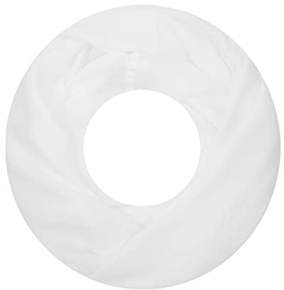 Majea Loop Cary Basic Schal Tuch Damen-schal Schlauchschal Rundschal Halstücher uni unifarben Loopschal einfarbig (880005) (weiß1)